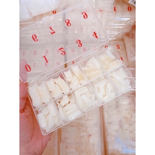 Hộp Móng úp chân phom dài ( lẻ size 0 1 2 3 4 5 6 7 8 9)