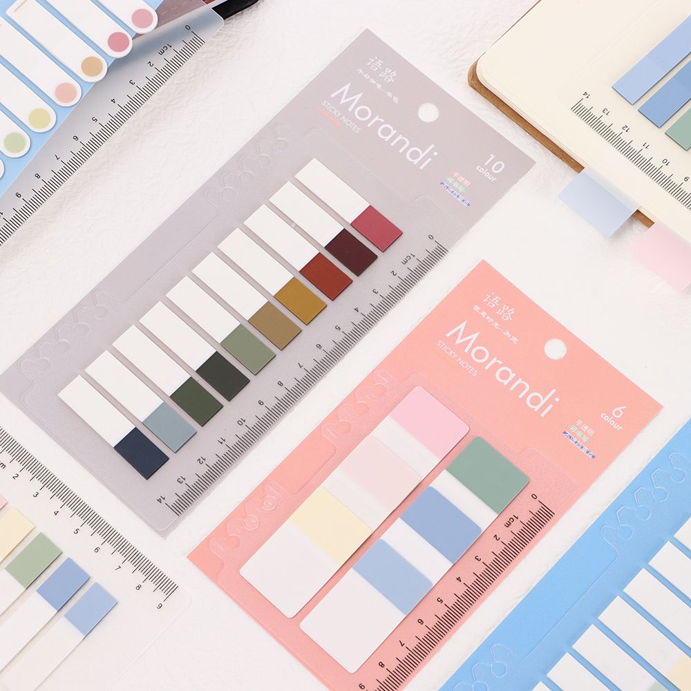 60-200 Tờ giấy dán ghi chú nhiều màu sắc tiện dụng cho văn phòng