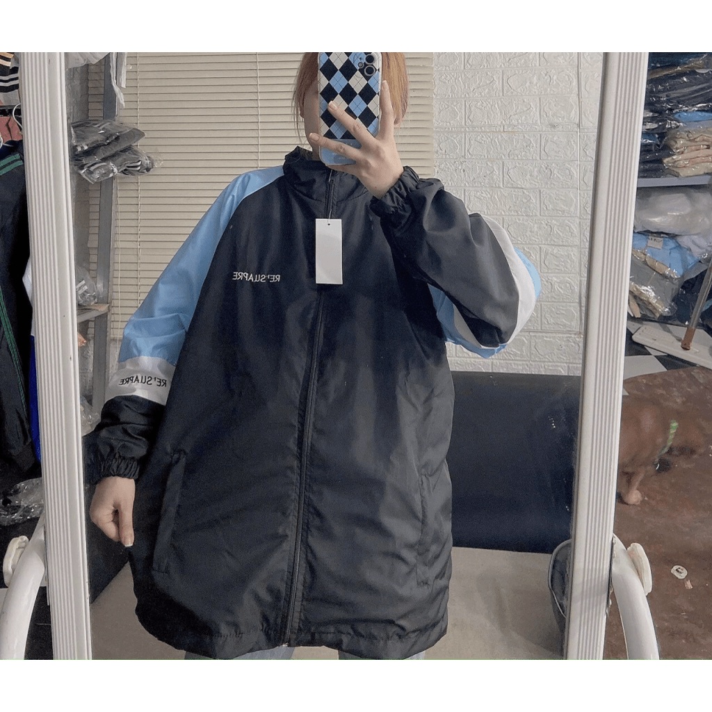 (HCM) ÁO KHOÁC DÙ 2 LỚP THỜI TRANG GENZ HÀN QUỐC SIÊU ĐẸP FORM RỘNG - THIẾT KẾ HOTTREND 2022 KME FASHION