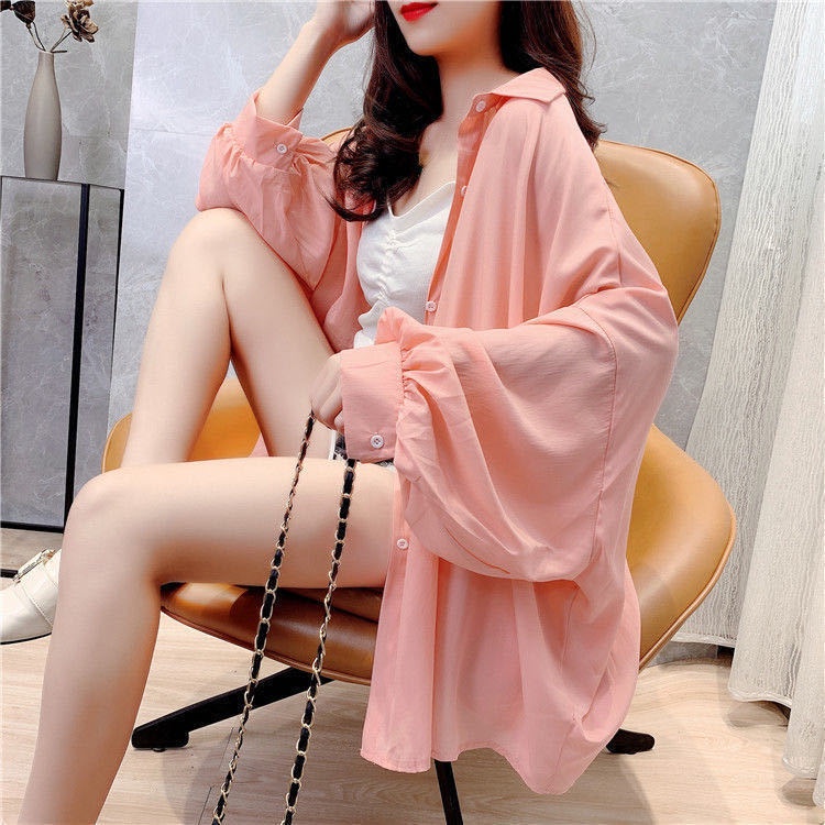 Áo Khoác Chống Nắng Dáng Rộng Thời Trang Mùa Hè Phong Cách Phương Tây 2022 Cho Nữ