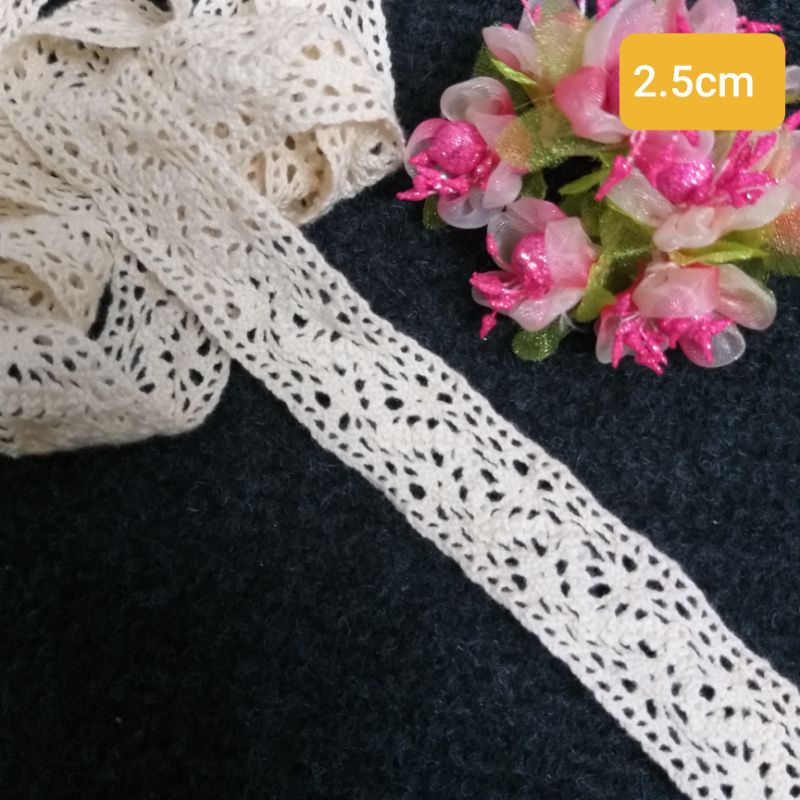 Ren chỉ cotton , màu vintage , size 1.4 cm đến 2.5cm