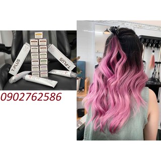Kem Nhuộm Tóc Màu Hồng Khói Tím 99.66 Tplus Smoky Lavender Pink