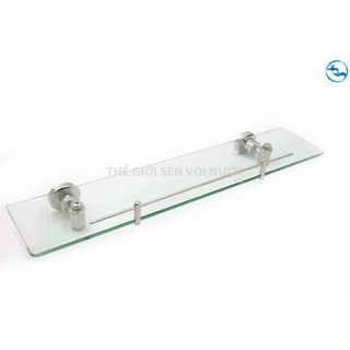 Kệ kính phòng tắm phụ kiện vicki 802 cao cấp 100% inox