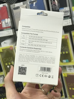 ĐẦU ĐỌC THẺ SD/TF 3 CONG DANH CHO IPHONE/IPAD/ANDROID OS/ TYPE C