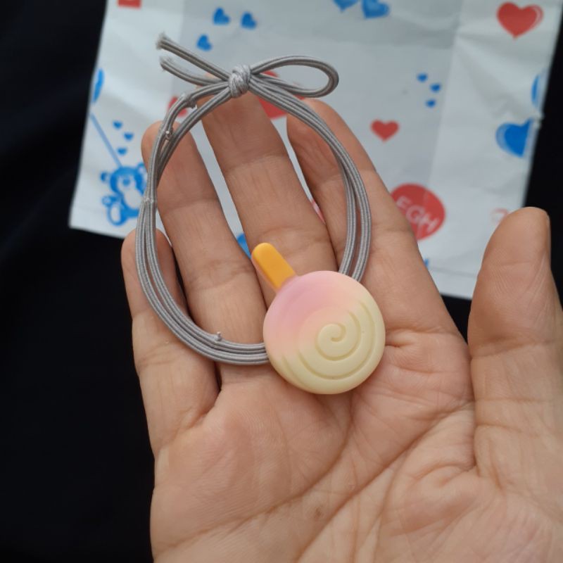 Dây cột tóc hình que kem kute