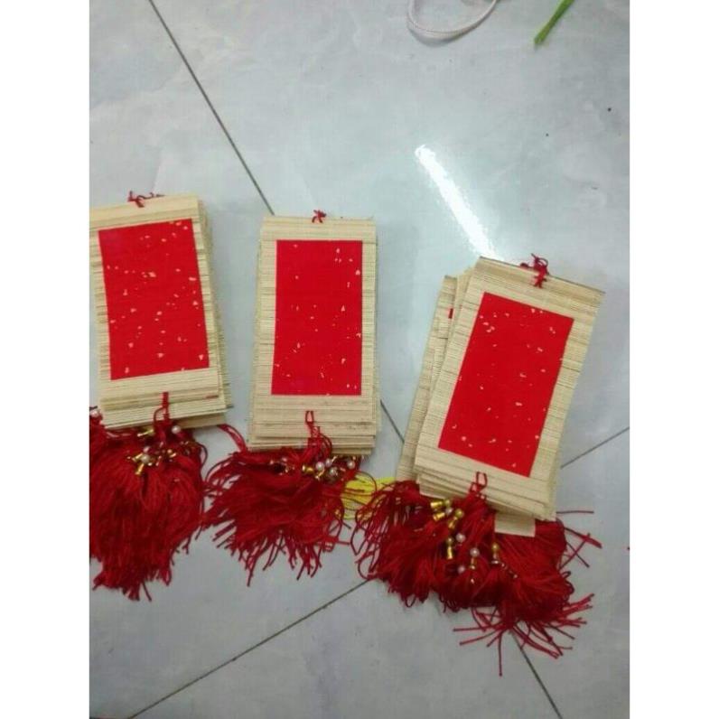 Mây tre đan- Phôi mành tre vẽ thư pháp - Tre VN