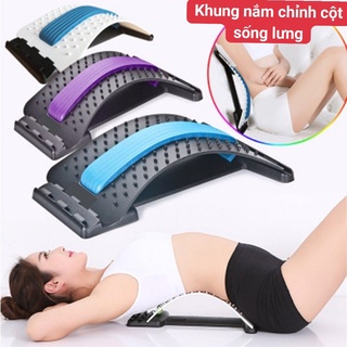 Dụng cụ massage hỗ trợ tập lưng và cột sống- khung nắn chỉnh cột sống giảm đau lưng