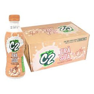 THÙNG 24 CHAI TRÀ SỮA C2 VỊ ĐÀI LOAN 260ML