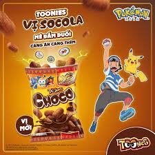 Bánh Snack Toonies Orion Các Vị Gói 38g ( Giao vị ngẫu nhiên)