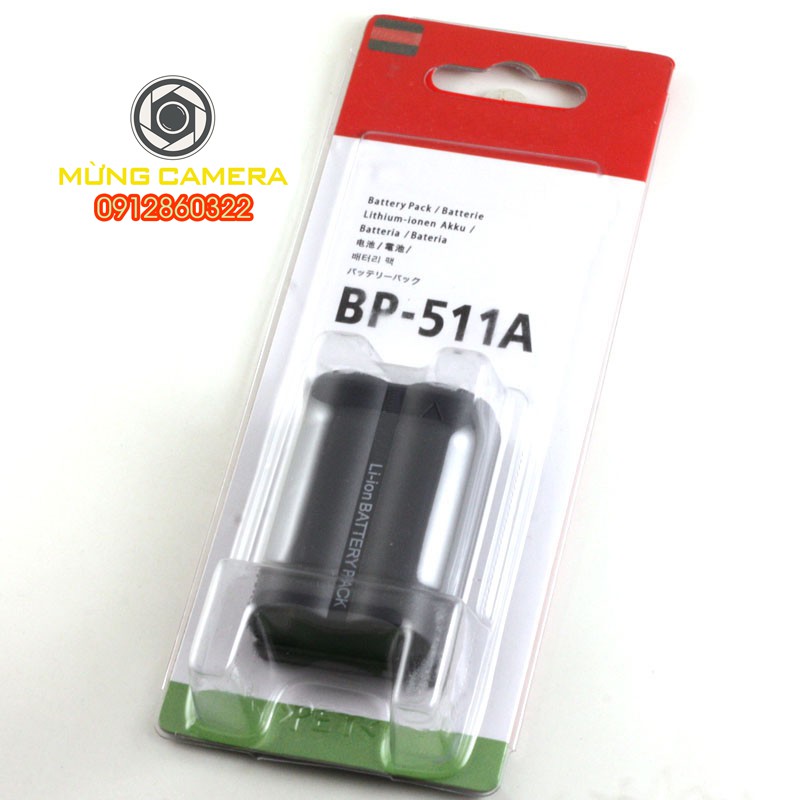Pin Canon BP-511A, Dung lượng cao