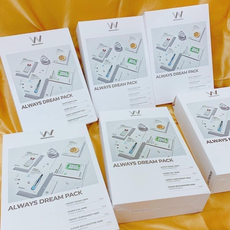 Set Mặt nạ Wonjin mix 4Loại