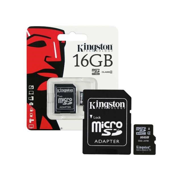 16GB Kingston Thẻ nhớ MicroSD Class 10 (Kèm Adapter) -16GB-Bảo Hành 5 Năm-Hàng Chính Hãng | Shopee Việt Nam