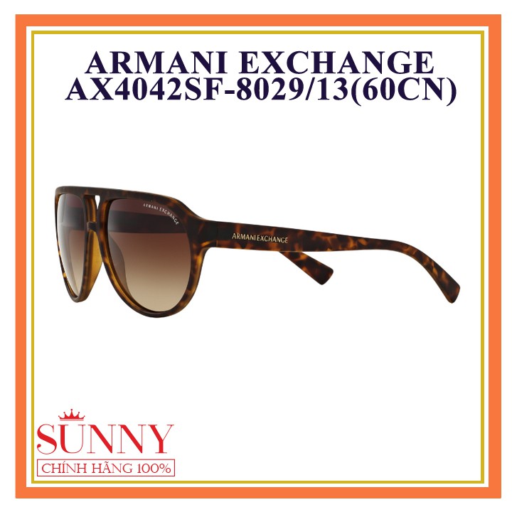 Kính mát Armani Exchange AX4042SF-8029/13(60CN) chính hãng, bảo hãnh toàn quốc