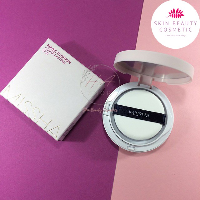 Phấn Nước Kiềm Dầu Missha M Magic Cushion Cover Lasting SPF50+ | BigBuy360 - bigbuy360.vn