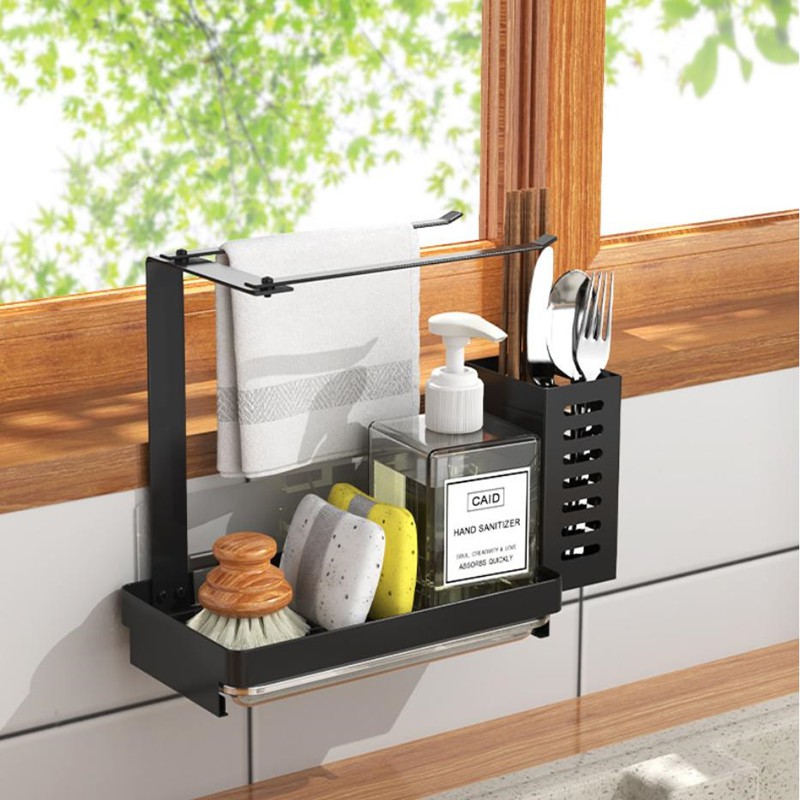 Kệ để đồ nhà bếp không cần đục lỗ