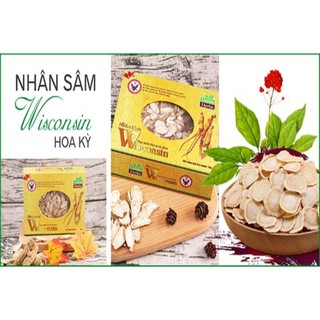 [Chính hãng] Sâm Wisconsin Hoa Kỳ – Cắt lát