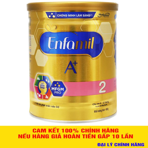 Sữa bột Enfamil A+ 2 400g