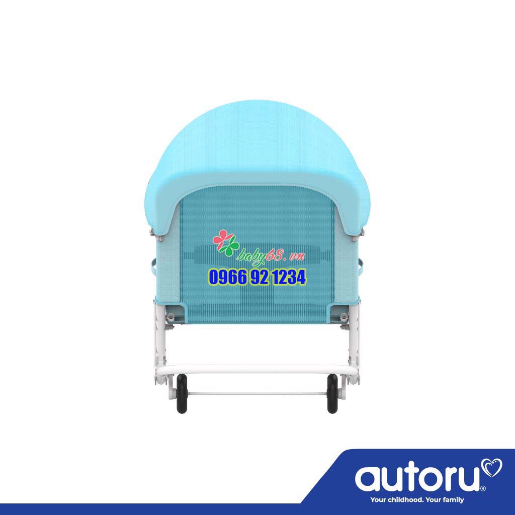 Ghế rung nhún bập bênh F1 Autoru - Xe nhún ăn dặm, bú sữa, nằm tắm nắng, nằm chơi, dỗ bé các giấc ngủ ngon