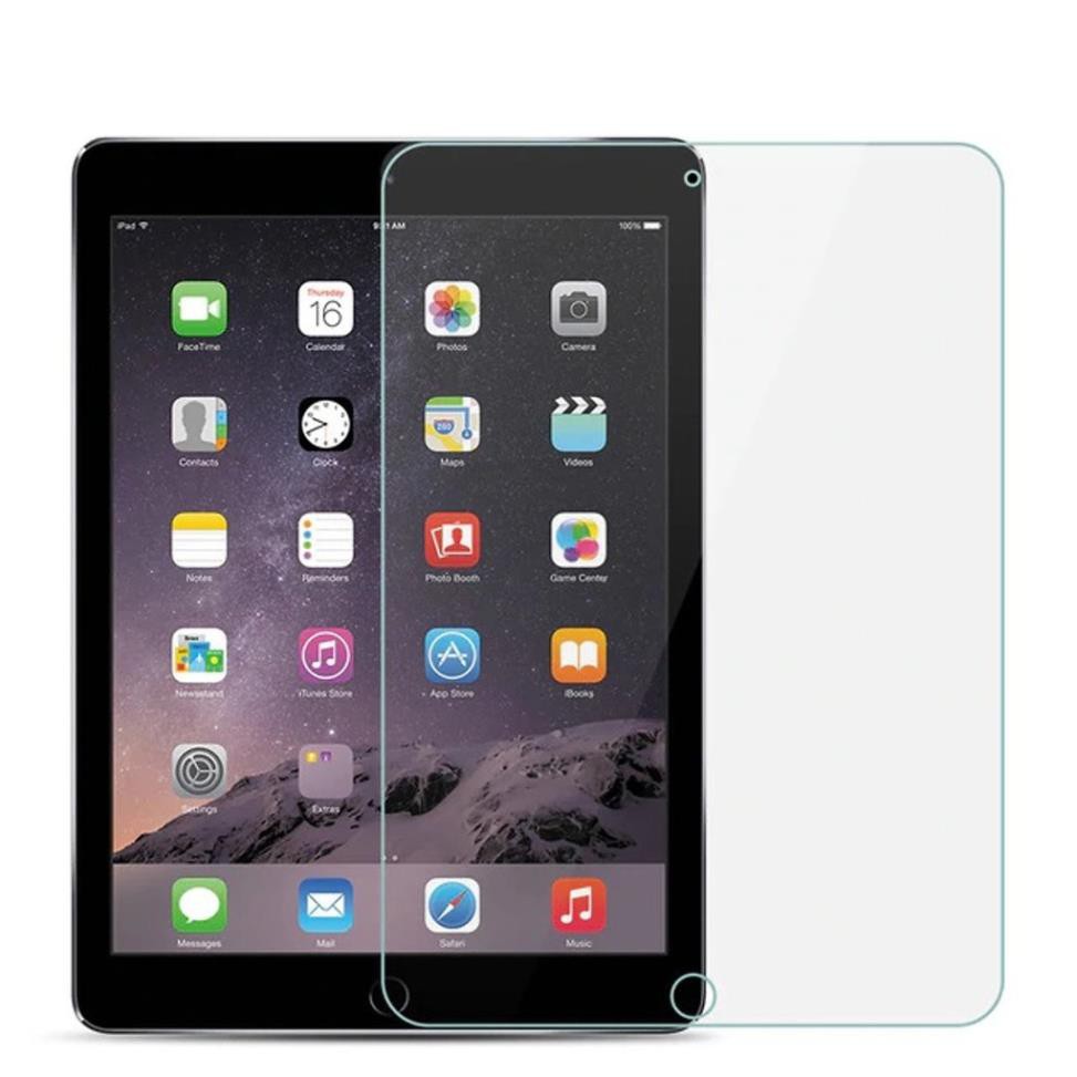 [BH 1 ĐỔI 1] Miếng dán kính cường lực iPad Air / Air 2 Template Glass Vát cạnh 2.5D