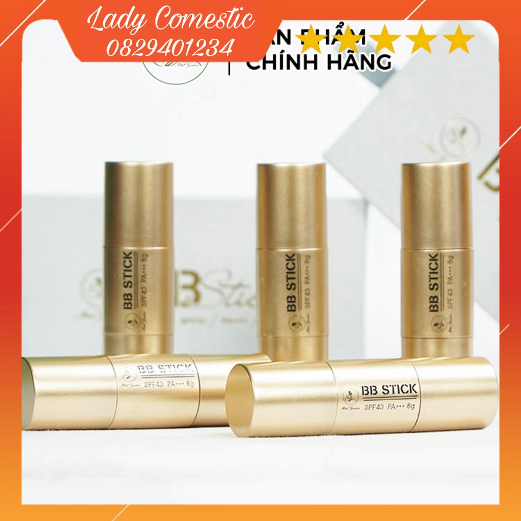 [HÀNG CHÍNH HÃNG] Kem Nền BB Stick Mini Garden SPF 43 PA+++ Dạng Thỏi 8G PV996