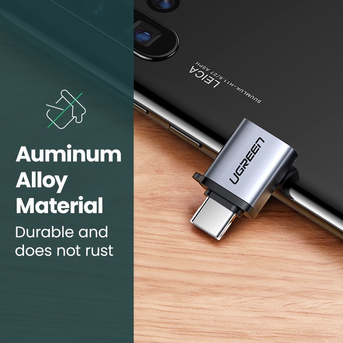 Đầu chuyển đổi USB Type C sang USB Ugren 50283