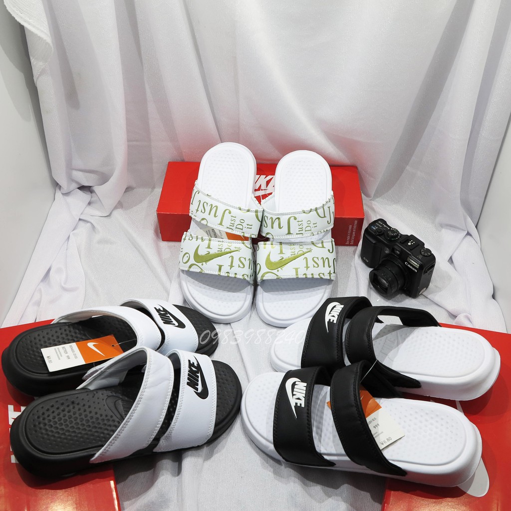 Dép đúc Adidas das ba sọc FREE SHIP + hộp hãng + VNXK tem tag hàng loại 1.1 đế mềm quai ngang nam nữ. BH Slippers