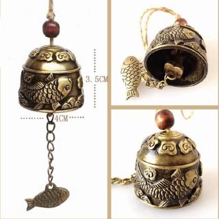Chuông đồng mini thiết kế theo phong cách Nhật Bản trang trí nội thất
