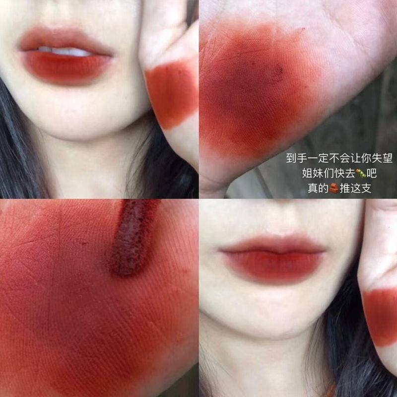 Mờ / matte Son Môi Dạng Lỏng Chống Thấm Nước Không Phai Màu Không Dính Ly Cốc