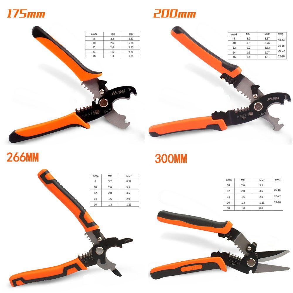 Kìm Tuốt Dây Điện 0.2-6.0Mm2 Chuyên Dụng
