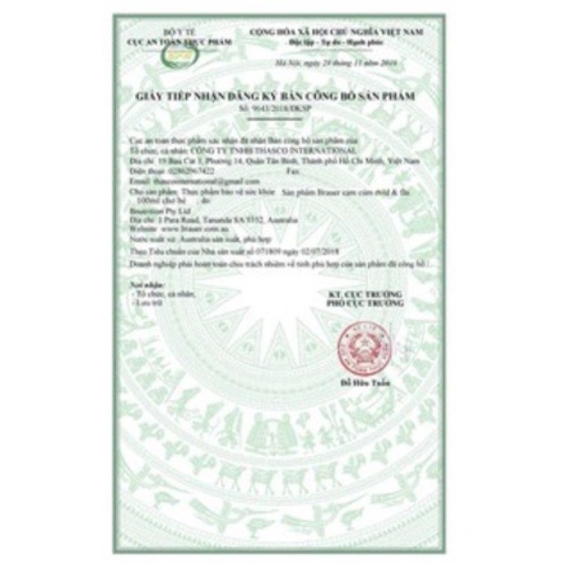 Siro cúm Cold & Flu hàng Mỹ