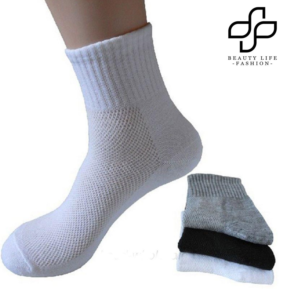 Đôi Vớ Cotton Thể Thao Mềm Mại Cho Nam