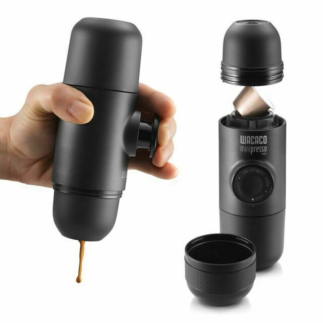 Bình Pha Cà Phê Espresso Đa Năng Đen Minipresso NS