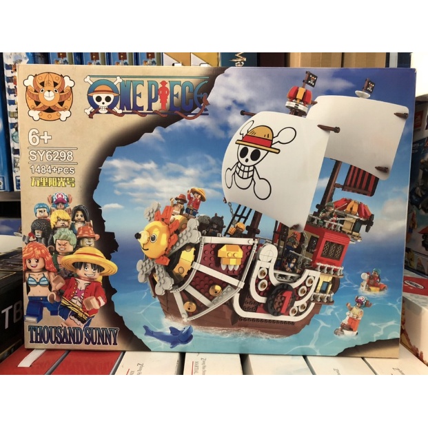 Lego - SY 6298 ( Xếp Hình Tàu One Piece Thousand Sunny 1484 Mảnh )