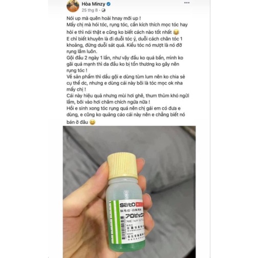 Tinh chất thảo dược kích thích mọc tóc Sato Nhật Bản 30ml