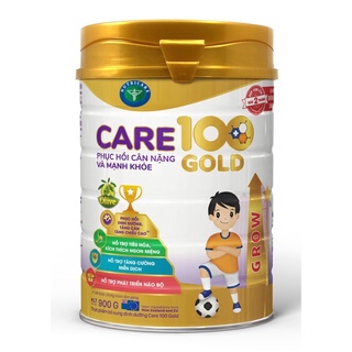 Mẫu mới - sữa bột care 100 gold loại 900g