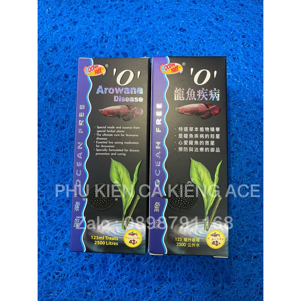THUỐC CHO CÁ RỒNG CHAI SỐ 0  VÀ  DIỆT TRÙNG MỎ NEO , RẬN KÝ SINH