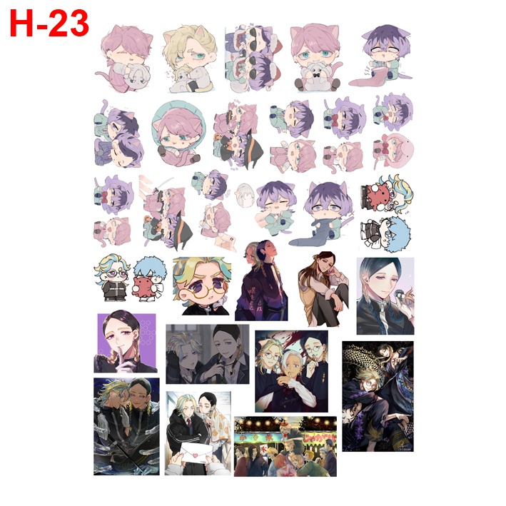 Sticker Hình dán Rindou Haitani Tokyo Revengers ảnh dán haitani tokyo revengers