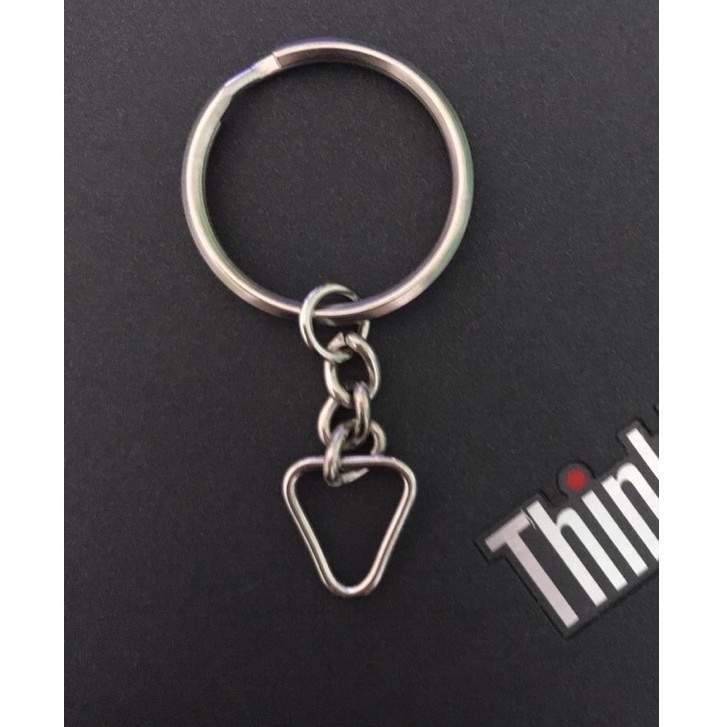 Khoen Móc Khoá Cạnh Móc Tròn - Tam Giác
