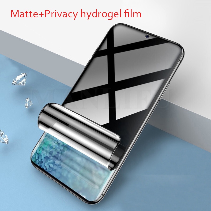 Mờ / Matte Miếng Dán Bảo Vệ Màn Hình Chống Nhìn Trộm Cho for iPhone 12 Mini Pro Max 11 Pro Xs Max Xr 7 8 6 Plus