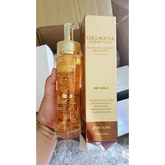 GEL DƯỠNG COLLAGEN &amp; LUXURY CAO CẤP 3W CLINIC 150ml Mẫu mới 2021