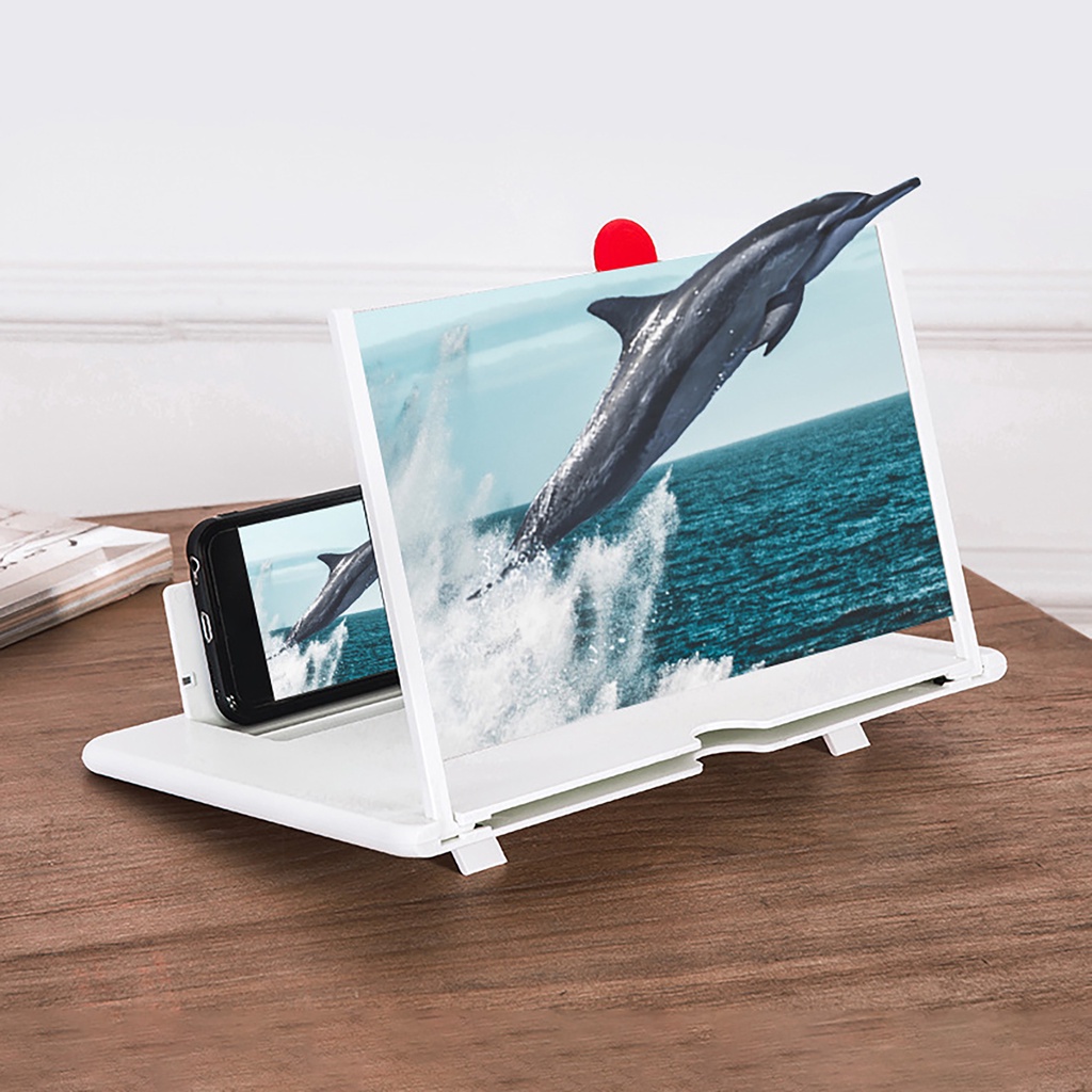 Ky Kính Lúp Phóng To Màn Hình Điện Thoại Để Bàn Đa Năng Có Thể Gập Lại