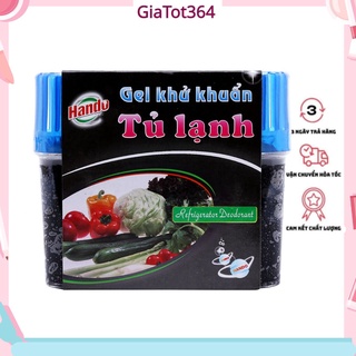 Gel Khử mùi tủ lạnh diệt vi khuẩn loại bỏ mùi hôi giúp bảo quản thực phẩm 150g