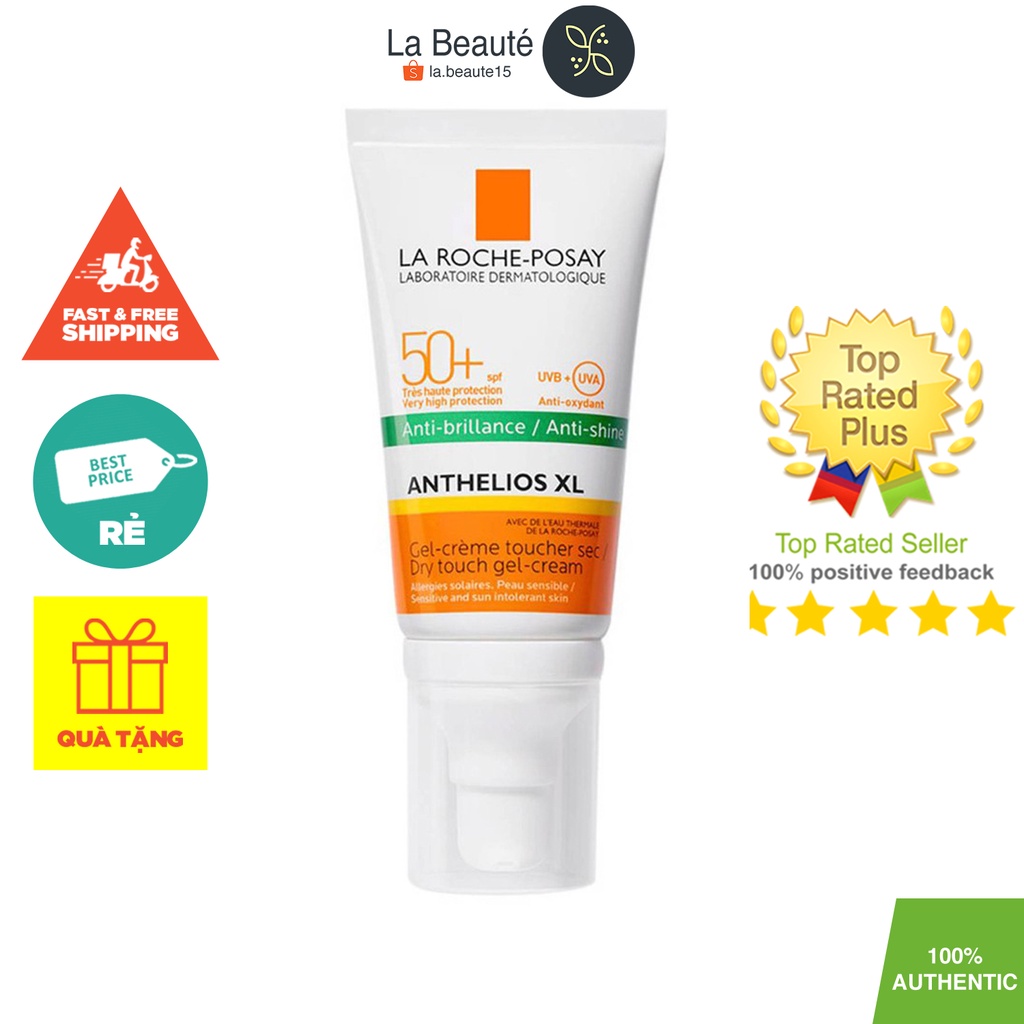 La Roche-Posay Gel Cream Dry Touch Spf 50+ Chống Bóng Nhờn Cho Da Hỗn Hợp 50ml