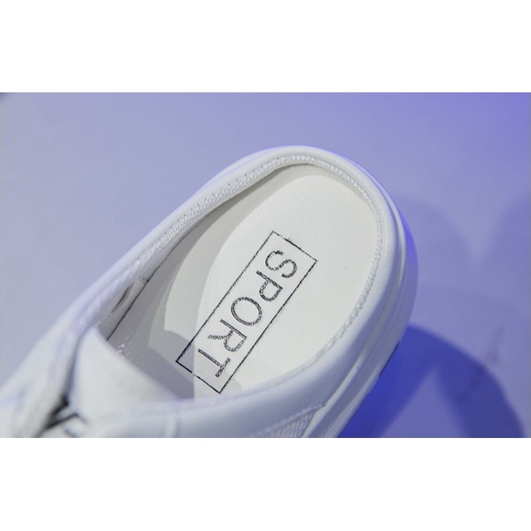 Giày Sục Nữ Lưới Hoa Cúc Dế Bánh Mì 3 Phân