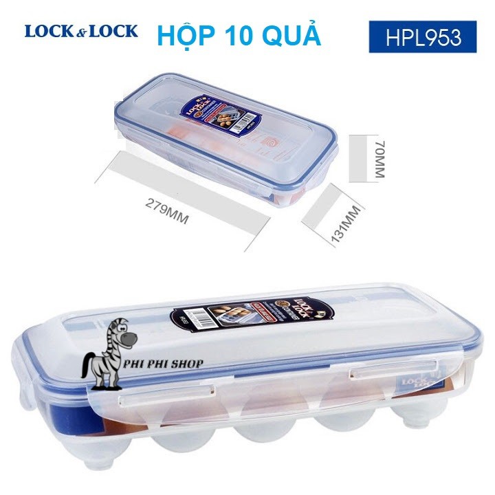 Hộp bảo quản trứng 12 quả Lock&amp;Lock HPL954