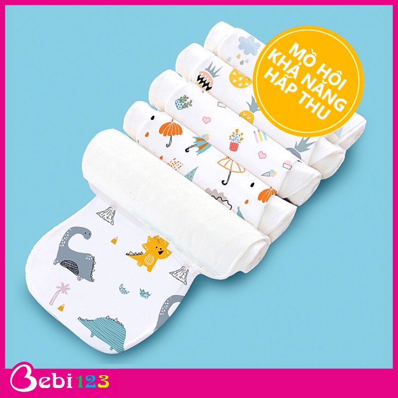 Bộ 2 Khăn thấm mồ hôi lưng cho bé