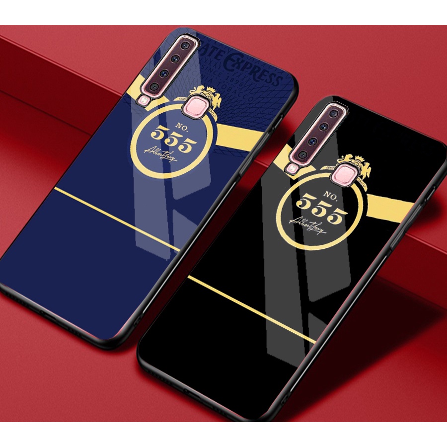 Ốp Lưng Kính SAMSUNG GALAXY A9 2018 Hình in 3D sáng bóng cao cấp