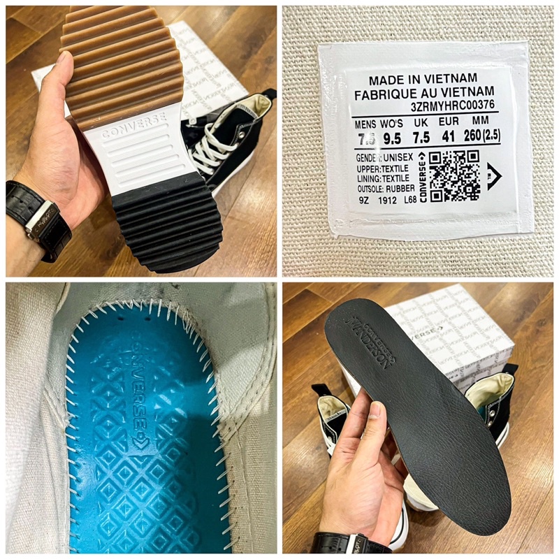 (Loli Sneaker) Giày CVS JW Anderson - Phiên bản tiêu chuẩn (Up lại sp)