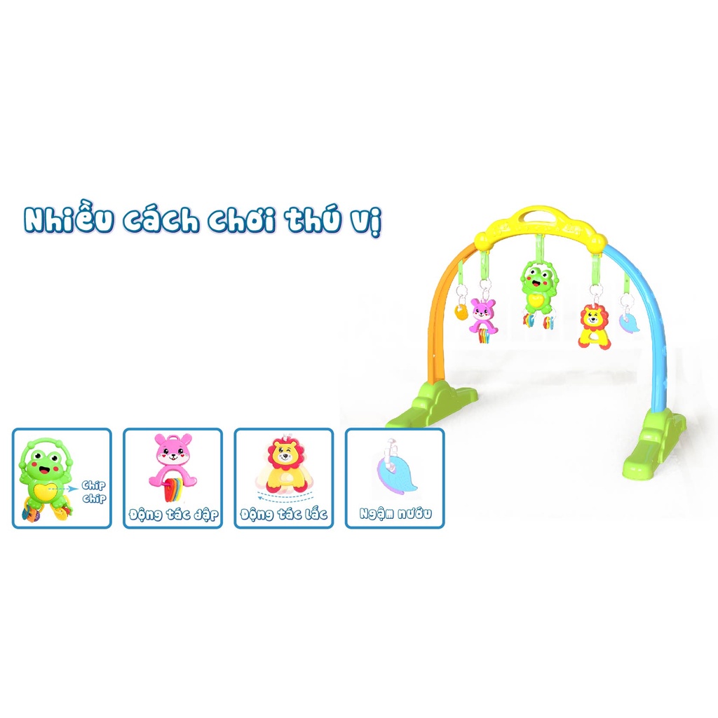 Kệ Nhạc Chữ A Cầu Vồng Đồ Chơi Cao Cấp cho bé - Chính hãng ANTONA Made in Việt Nam .Q-FOREVER