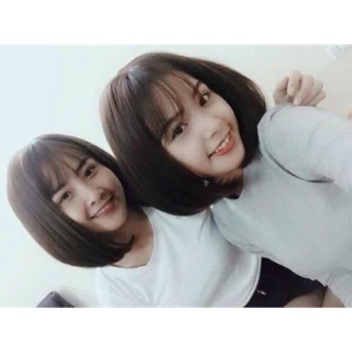 Tóc Víc Đen Tự Nhiên - Siêu Da Đầu